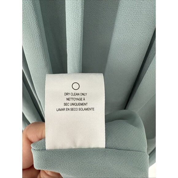 Sachin & Babi Size 0 Jolie Gown Silver Steel Blue Cocktail Prom Formal Gown $995 - Picture 13 of 15